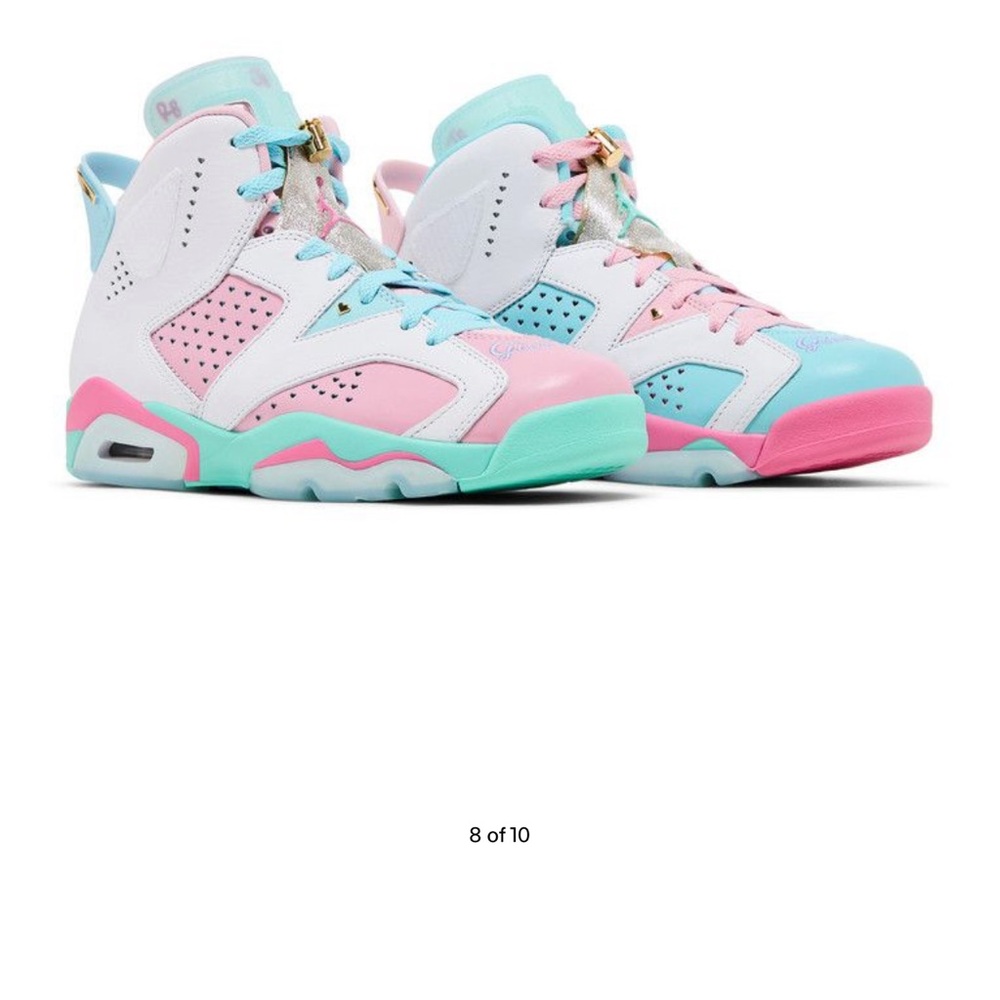 Jordan Multicolor Pastel Sneakers